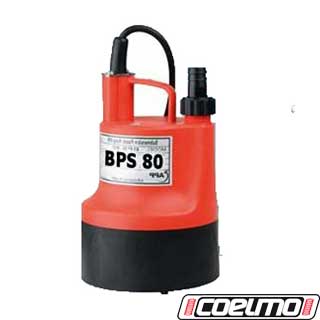 POMPE VIDE CAVE BPS 80 EAUX CLAIRES 80W 230V